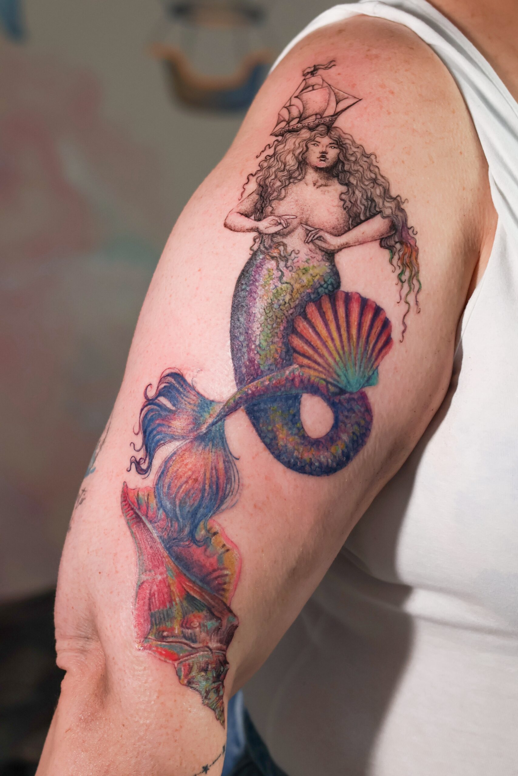 mermaid tattoo