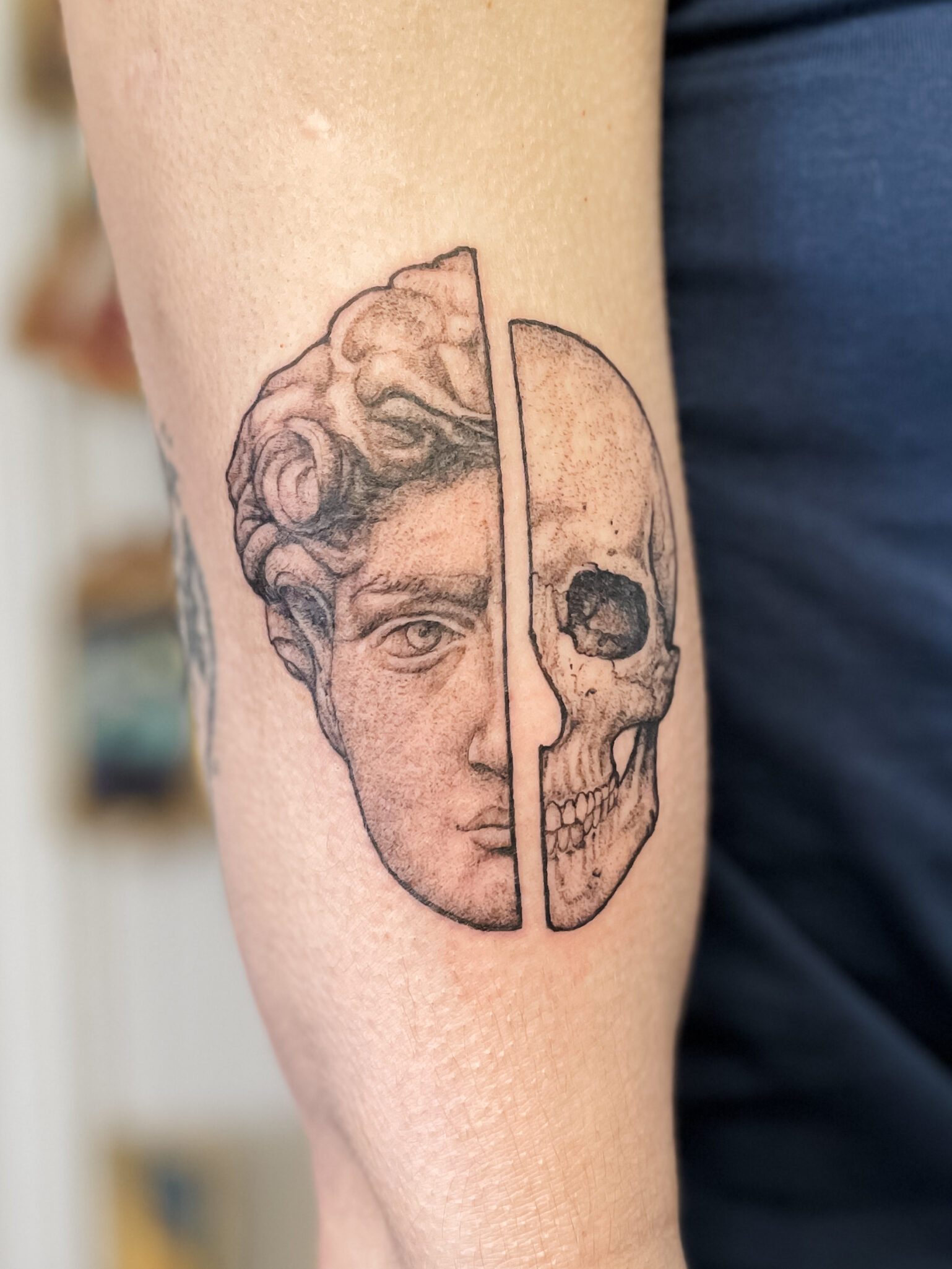 sculpture tattoo